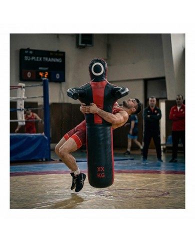 Excalibur Güreş Mankeni Hakiki Deri Grekoromen Model 130 cm