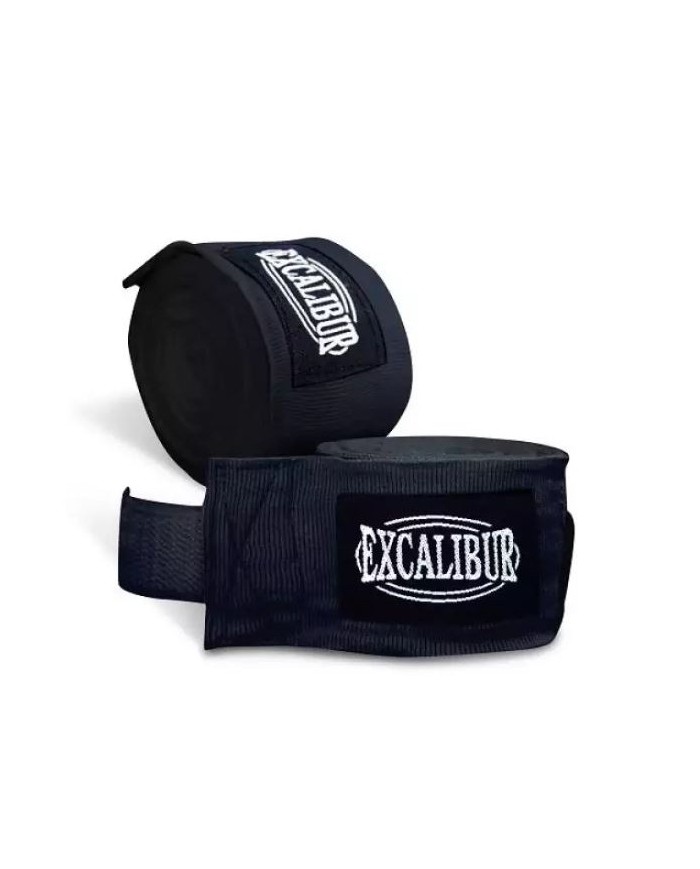 Excalibur Elastik Boks Bandajı 3,5 Metre Siyah