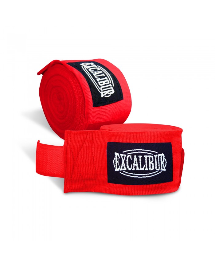 Excalibur Elastik Boks Bandajı 3,5 Metre Kırmızı