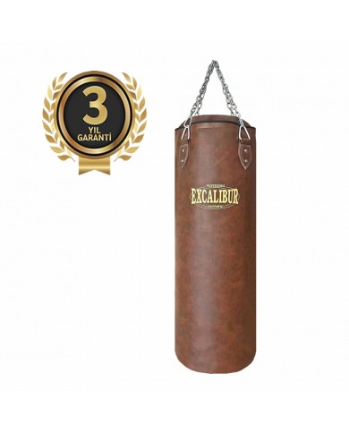 Excalibur 100 X 35 cm - 26 kg Klasik Boks Torbası Kahve