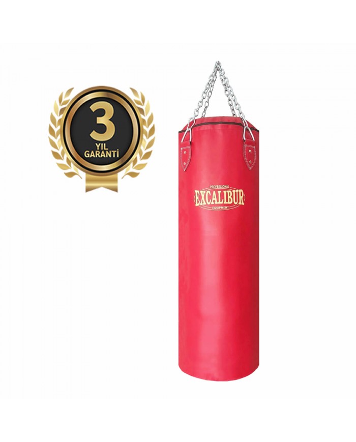 Excalibur 100 X 35 cm - 26 kg Klasik Boks Torbası Kırmızı
