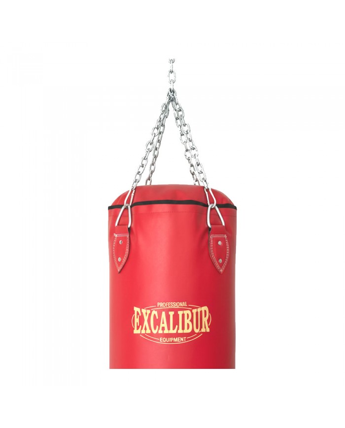 Excalibur 120 X 35 cm - 30 kg Klasik Boks Torbası Kırmızı