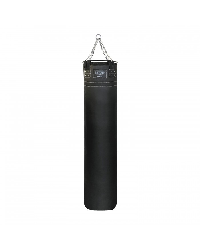 Excalibur Çemberli 180 x 40 cm 65 Kg Profesyonel Boks Torbası Siyah