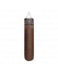 Sentetik Deri Çemberli 150 x 40 cm 50 Kg Profesyonel Boks Torbası Siyah