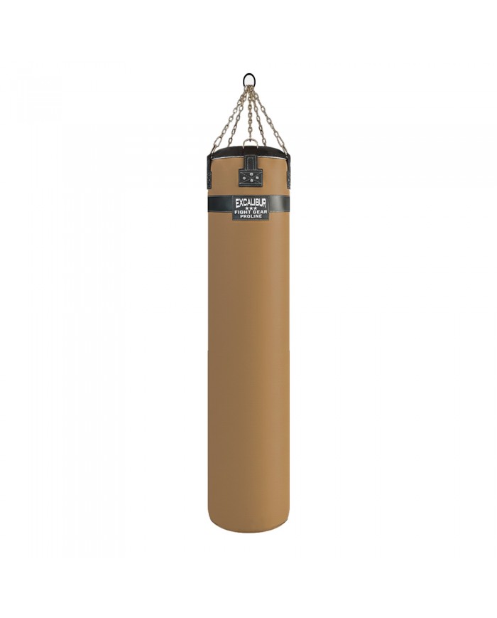 Excalibur Proline 180 x 40 cm 65 Kg Salon Tipi Boks Torbası Taba