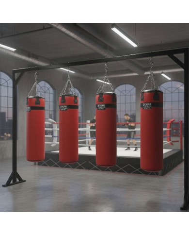 Excalibur Proline 180 x 40 cm 65 Kg Salon Tipi Boks Torbası Kırmızı