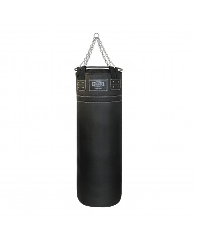 Sentetik Deri Çemberli 120 x 40 cm 36 Kg Profesyonel Boks Torbası Siyah