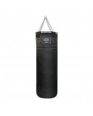 Sentetik Deri Çemberli 120 x 40 cm 36 Kg Profesyonel Boks Torbası Siyah