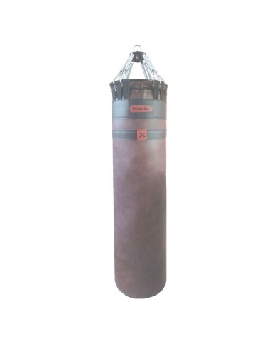 Excalibur Spring Pro 8 Yaylı Profesyonel Boks Torbası 135 x 45 cm Vintage Kahve