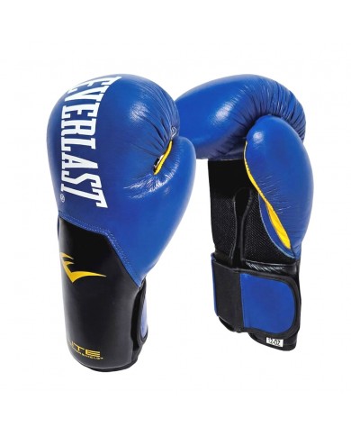 Everlast Elite Hakiki Deri Boks Eldiveni Mavi 14 OZ