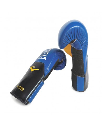 Everlast Elite Hakiki Deri Boks Eldiveni Mavi 12 OZ