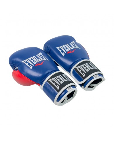Everlast Power Trainer Hakiki Deri Boks Eldiveni Mavi 12 OZ