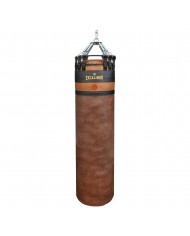 Excalibur Spring Pro 8 Yaylı Profesyonel Boks Torbası 180 x 40 cm Vintage Kahve