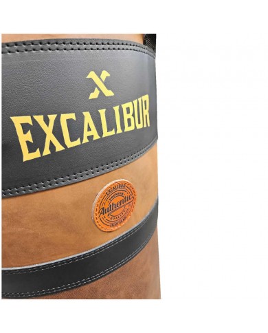 Excalibur Spring Pro 8 Yaylı Profesyonel Boks Torbası 150 x 40 cm Vintage Kahve