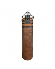 Excalibur Spring Pro 8 Yaylı Profesyonel Boks Torbası 180 x 40 cm Vintage Kahve