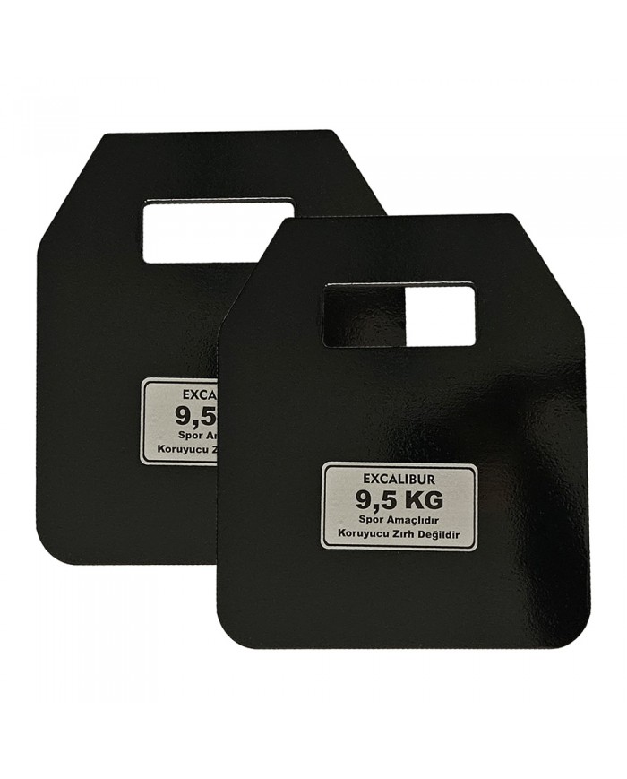 Excalibur Fraser Ağırlık Yeleği Plakası 2 x 9,5 Kg - 19 Kg