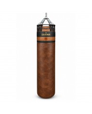 Excalibur Spring Pro 8 Yaylı Profesyonel Boks Torbası 150 x 40 cm Vintage Kahve