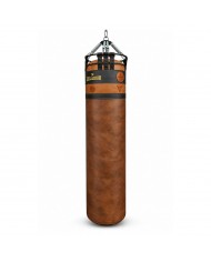 Excalibur Spring Pro 8 Yaylı Profesyonel Boks Torbası 150 x 40 cm Vintage Kahve