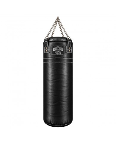 Hakiki Deri 120 x 40 cm 36 Kg Profesyonel Boks Torbası Siyah