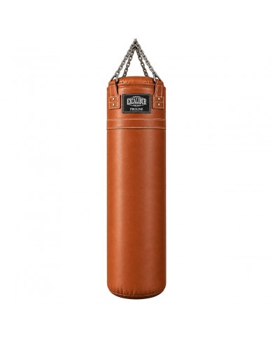 Hakiki Deri 150 x 40 cm 50 Kg Profesyonel Boks Torbası Taba