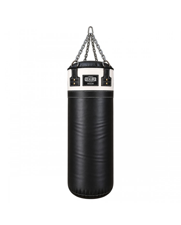 Excalibur Proline 120 x 40 Boks Torbası Beyaz Siyah