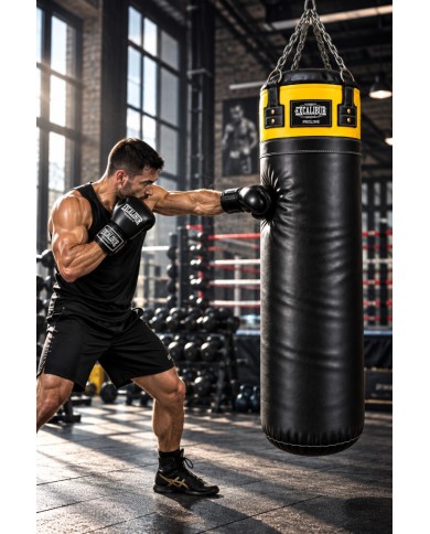 Excalibur Proline 140 x 40 Boks Torbası Sarı Siyah