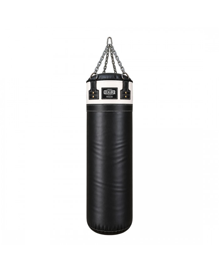 Excalibur Proline 140 x 40 Boks Torbası Beyaz Siyah
