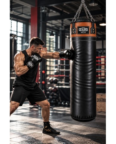 Excalibur Proline 180 x 40 Boks Torbası Taba Siyah
