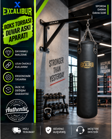 Boks Torbası Duvar Askı Aparatı Orta Boy