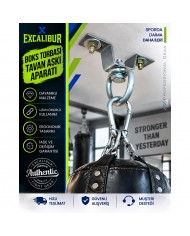Excalibur Polystar 135 x 35 cm Boks Kum Torbası Siyah