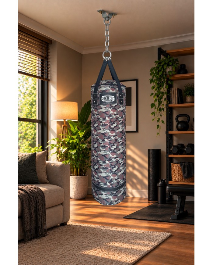 Excalibur Polystar 100 x 30 Boks Kum Torbası Kamuflaj