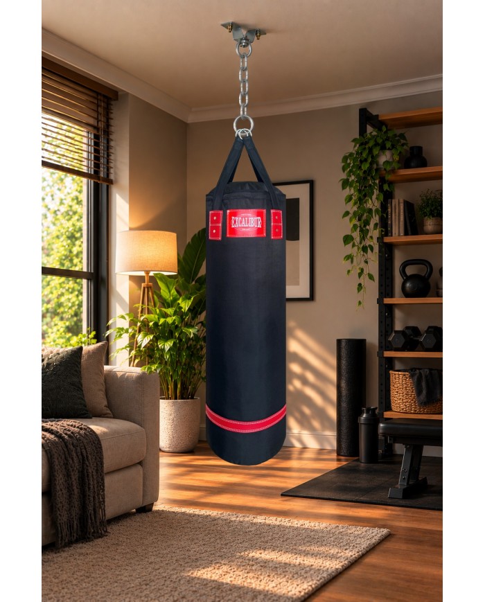 Excalibur Polystar 120 x 35 cm Boks Kum Torbası Siyah