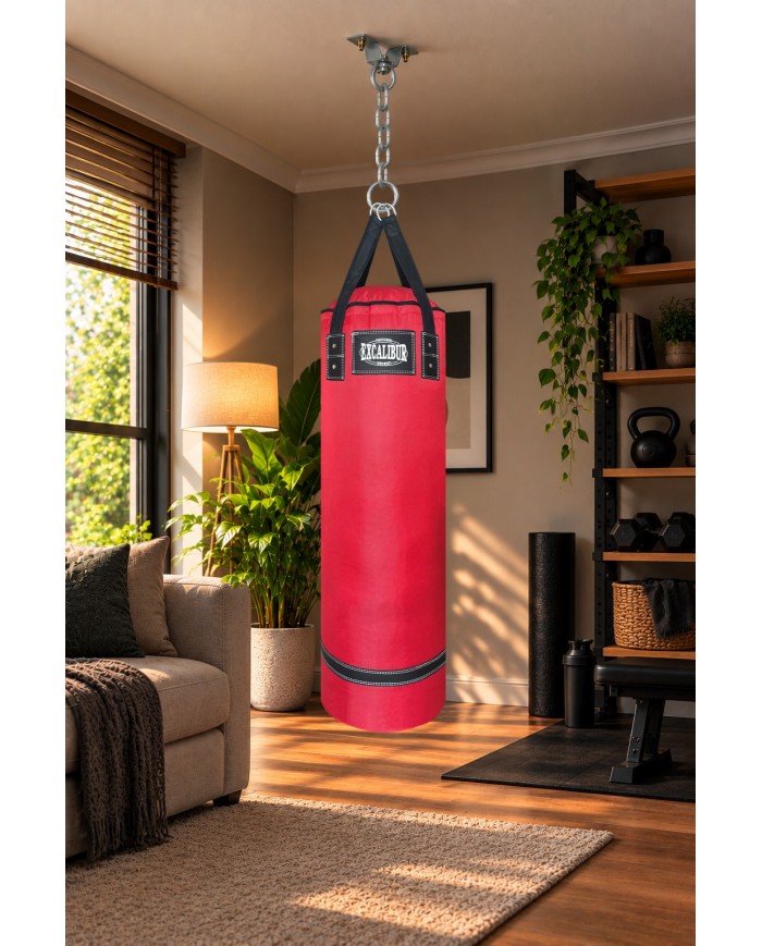 Excalibur Polystar 135 x 35 cm Boks Kum Torbası Kırmızı