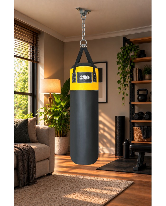 Excalibur Sunstar 100 x 35 cm Boks Kum Torbası Sarı