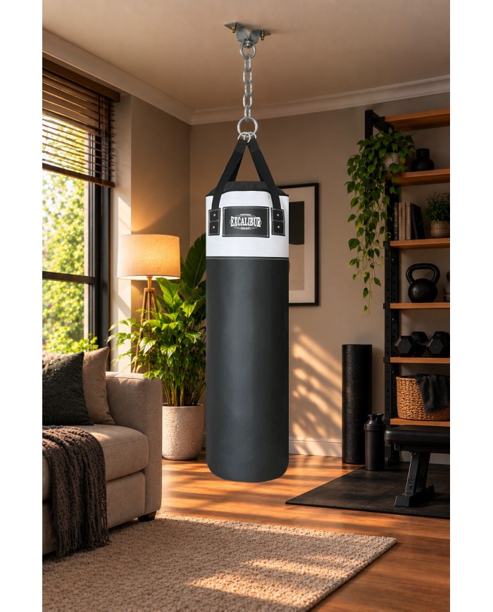 Excalibur Sunstar 100 x 35 cm Boks Kum Torbası Beyaz