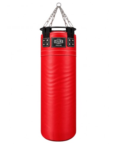 Excalibur Proline Çemberli Boks Torbası 120 x 40 cm Kırmızı