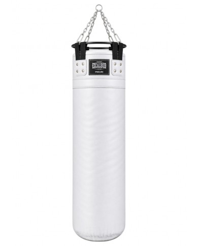 Excalibur Proline Çemberli Boks Torbası 140 x 40 cm Beyaz
