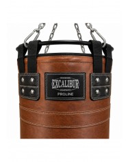 Excalibur Proline Çemberli Boks Torbası 140 x 40 cm Kahve