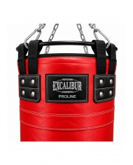 Excalibur Proline Çemberli Boks Torbası 180 x 40 cm Kırmızı