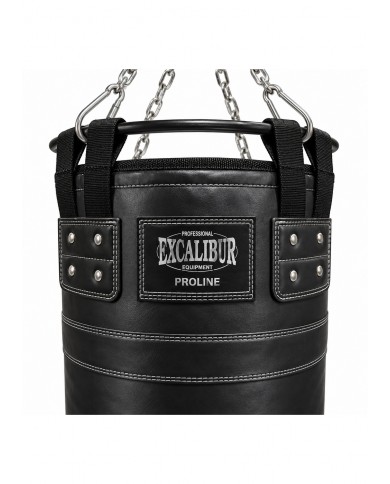 Excalibur Proline Çemberli Boks Torbası 160 x 40 cm Siyah