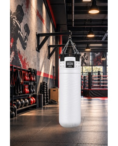 Excalibur Proline Çemberli Boks Torbası 160 x 40 cm Beyaz