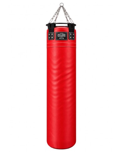 Excalibur Proline Çemberli Boks Torbası 160 x 40 cm Kırmızı